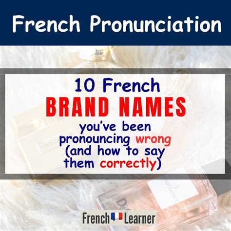 names like yves saint laurent|10 French Brand Names You May Be Mispronouncing.